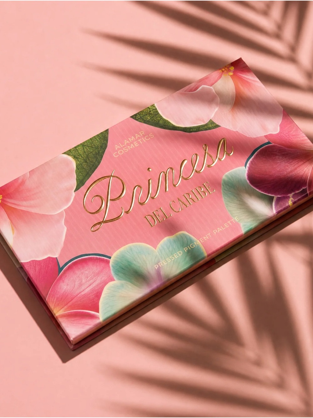 Alamar Cosmetics Princesa Del Caribe Eyeshadow Palette - Pink Floral